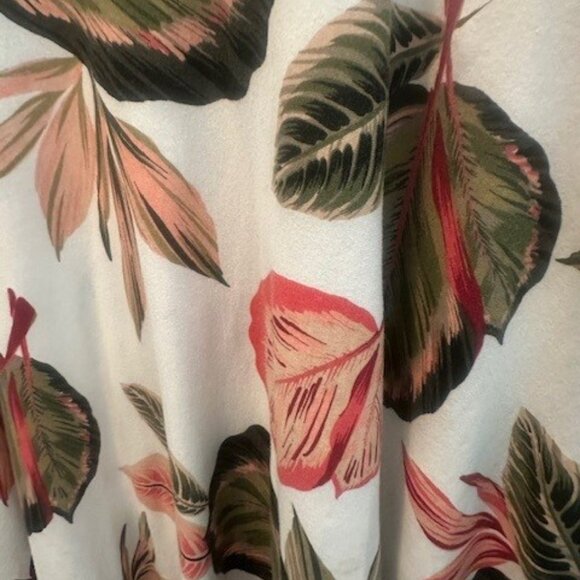 Ralph Lauren CHAPS Cotton Tropical print A-line Dress - XL - Picture 4 of 5